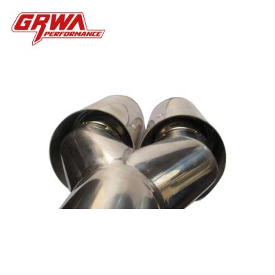 China 304 stainless steel GRWA auto part w204 exhaust tips exhaust pipe for sale