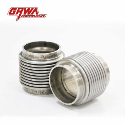 China GRWA High Performance Stainless Steel Flexible Exhaust Pipe Tip Car Accessory for sale