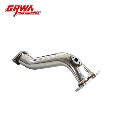 China High Quality Stainless Steel Parts GRWA Stainless Steel Exhaust Downpipe For Toyota JZX100 for sale