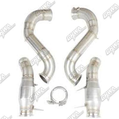 China High Performance 304 Stainless Steel Exhaust Downpipe For Mercedes-AMG GT63/63S x290 for sale