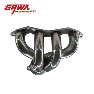 China High quality stainless steel GRWA exhaust header for honda acura 02-06 rsx dc5 k20a3 non types for sale