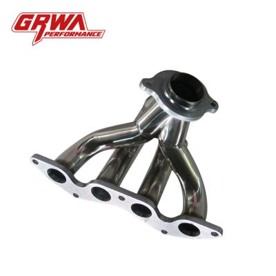 China stainless steel high performance china factory ss201 exhaust header for honda civic for sale