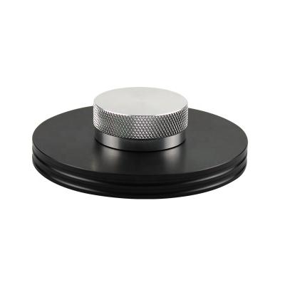 China CNC Shockproof Logo Accept Vinyl Record Flange Stabilizer Discs Weight For Vinyl Record Player Turntable for sale