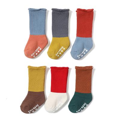 China Professional Manufacture Cheap China Custom Anti Slip Non Slip Baby Home Socks Organic Cotton 1 for sale