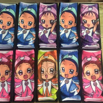 China QUICK DRY Custom Digital Cute Cartoon Sublimation Tube Printing Japan Character Girls Socksmate Anime Manga Girls Socks for sale