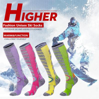 China Wholesale QUICK DRY Socksmate Ski Socks Unisex Sport Reinforced Logo Customizable Warm Organic Thick Terry Winter Increasing Compression Socks for sale