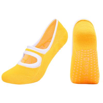 China Indoor Fitness Training Socks Floor Sports Socksmate Instep Yoga Socks Gym Dance-Resistant Open QUICK DRY Socks for sale