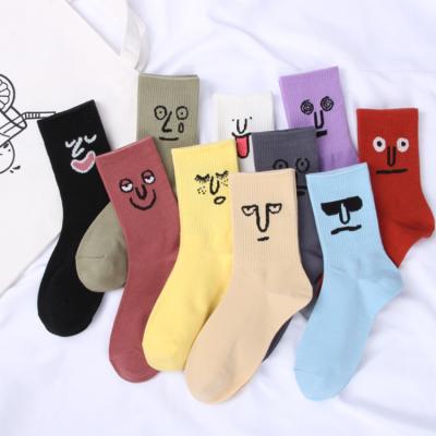 China Summer Spring And Tube Pop New Style Medium Pop Socks Cartoon Isn College Fashion Women Antibacterial Funny Socks for sale