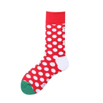 China Socksmate Christmas QUICK DRY socks for ladies factory Santa Fun lady socks bangs suitable for fall and winter for sale