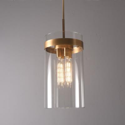 China Modern Brass & Copper Pendant Lighting with Glass Shape Perfect for Dining Rooms & Entrances for sale