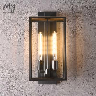 China Modern Solid brass outdoor wall light waterproof sconce for outdoor entrance gate sconce for sale