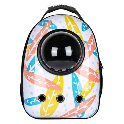 China Goods Stored Outside Windproof Pet Bag Travel Pet Carrier Bag Multicolor Portable Breathable Bag Backpack for sale