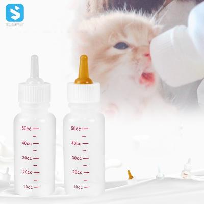 China New Design Automatic Dog Milk Bottle 50ml120ml Cat Milk Bottle Pet Supplies for sale