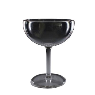 China Factory Wholesale Unbreakable Reusable Porcelain 16 Ounce Tumbler Cup Reusable Plastic Clear PC Champagne Cups 480ml Cocktail Glass for sale