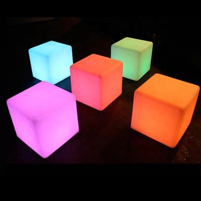 China High quality modern hot sale new invention bar furniture outdoor led cube light cube light for sale