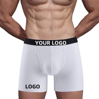 China Wholesale Custom Made High Quality Wholesale Mens Boxer De Hombre Al Po Cotton Mens Underwear Boxer Breathable Boxers Waistband Men's Briefs for sale