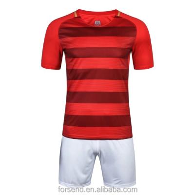 China New Design Blank Football Soccer Jersey Shirts Sublimated Custom Soccer Jersey Sets for sale