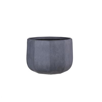 China Hot Selling Artificial Plant High Durable Concrete Cement Planter Pots Large For Outdoor for sale