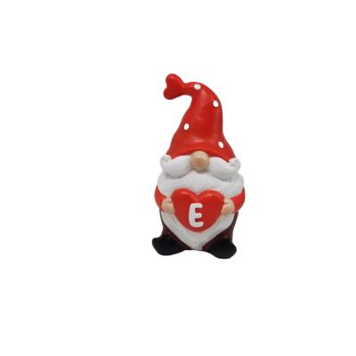 China Europe Santa Claus Figurine Doll Crafts Statue Christmas Table Decoration With Letter Shown for sale