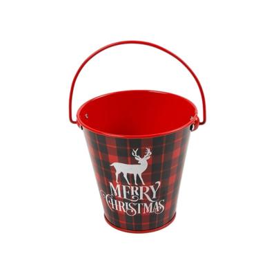 China Europe Christmas Halloween Easter Candy Celebration Mini Bucket Gardening Gift for sale