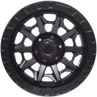 China Off Road Wheel 17 Inch 9.0J [Ready To Ship] OR003 Glstar Aluminum Full Black Coating And 0 CB 110.1 pcd 6*139.7 Off Road Wheels for sale