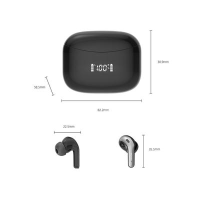 China 2022 new arrivals In-ear wireless earphone earbuds for sport black headphones sound wireless earbuds X15 for sale