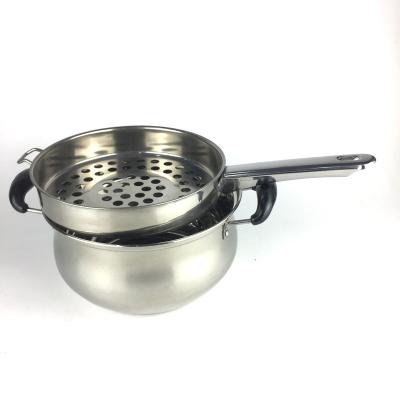 China 201 Stainless Steel Mesh Strainer Colander With Long Handle Oil Purifier Flour Sieve Colander for sale