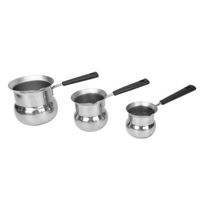 China Viable Professional Manufacturer Fast Heating Stainless Steel Coffee Heater Set Milk Pot for sale