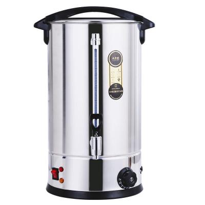 China Heater Catering Tea Coffee Urn Electric Mulled Wine Boiler Ss201/304 Stainless Steel Economy Hot Water Beverage Dispenser for sale