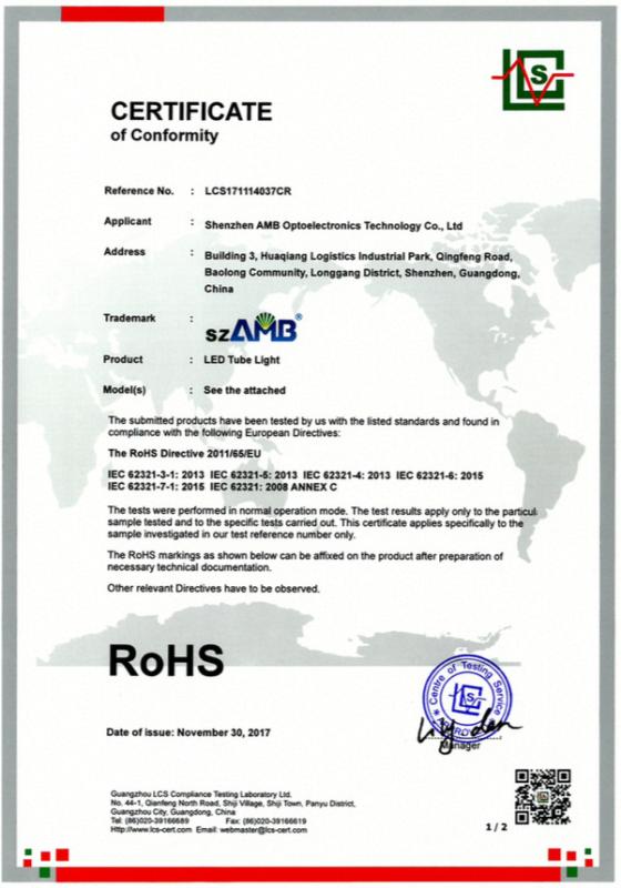 RoHS - Shenzhen AMB Technology Co., Ltd.