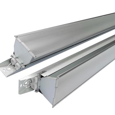 China Sports Stadiums szAMB Spaceship Free Shine Industrial Linear LED Light Fixture for sale