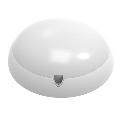 China Pluto 15W IP54 Microwave Detector Lamp LED Round Outdoor Ceiling Mounted Lamp For Indoor Places for sale