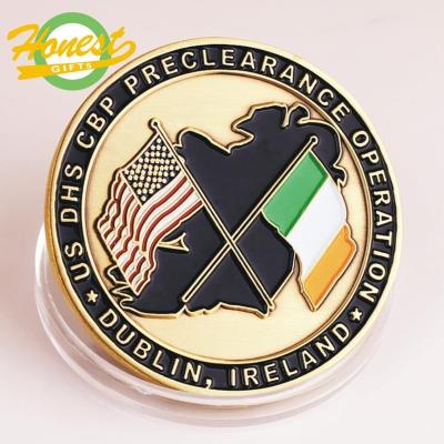 China China Gold Military Challenge Coins with various plating options, welcome custom designs for sale