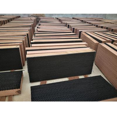 China Farms Evaporative Cooling Pad Chicken Farm Cooling System Cellulose Cooling Pad for sale