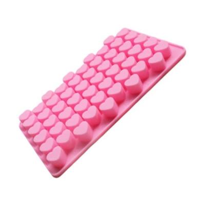 China Custom Silicone Ice Mold Logo Viable For Kitchen Use Making for sale