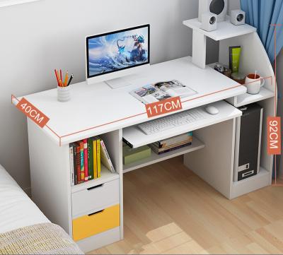 China Modern Simple White Furniture Small Space Saving Office Student Personal Computer Wooden Executive Desk For Computer for sale