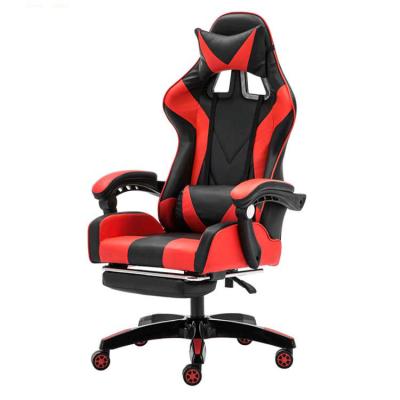 China High Quality Ergonomic RGB Adult PU Leather Desk (Height) Adjustable New Price Packing Computer PC Gamer Gaming Chairs With Footrest for sale