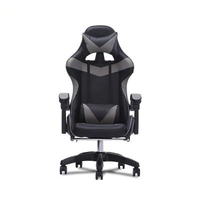 China (Size) Cheap Adjustable PU Swivel Custom Leather Cheap Adjustable Desk Racing Gaming Chair For Gamer for sale