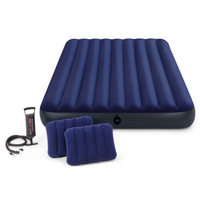 China Amazon camping mattresses double king queen size air mattress foldable cheap high quality purple inflatable bed mattress for sale for sale