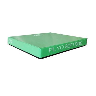 China Customized High Density Soft Plyo Box Color Gym Fitness Foam Jumping Box for sale