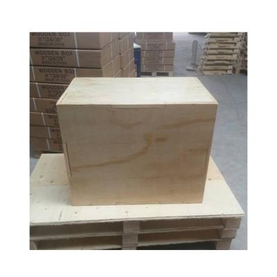 China Customized Wholesale Fitness Equipment Soft Color Gym Plyo Wooden Box Training for sale