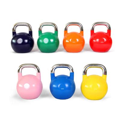 China Universal Commercial Use Universal Customized KB-2001 Color Weight Steel Steel Kettlebell Competition for sale