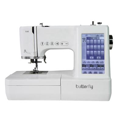 China Home Use Factory Outlet Wirelessly Control High Quality 1 Key Domestic Computerized Embroidery Machine For Garment for sale