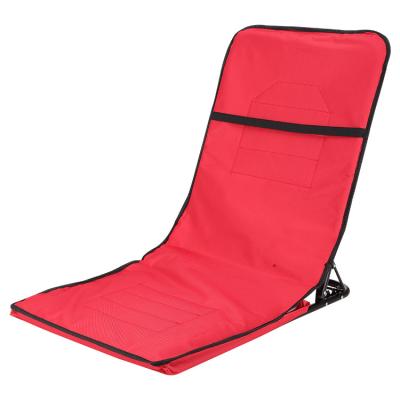 China Easy-carrying no legs cheap stadium seat floor folding prayer beach chair legless mat low legless for sale