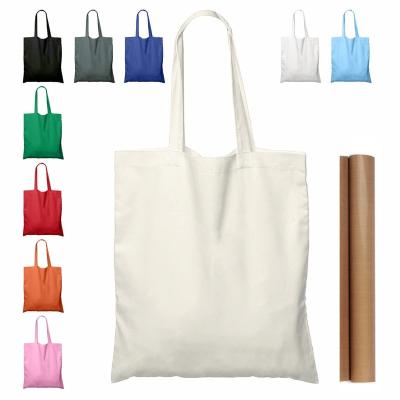 China Eco-friendly Wholesale cotton canvas tote shopping bag  with custom printed logo for sale