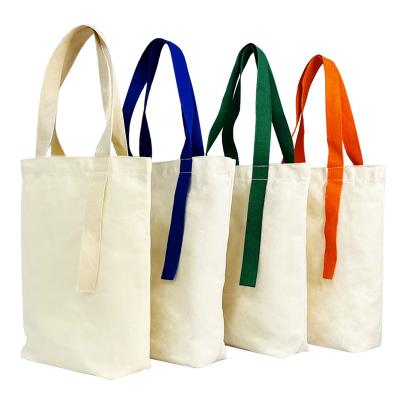 China Eco-friendly Hot Sale Eco Friendly Reusable Canvas Cotton Shopping Tote Bag With Custom Logo Printed for sale