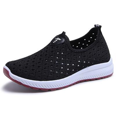 China Damping Latest Ladies Casual Shoes Single Durable Walking Flats For Women's Fashion Shoes 2021 for sale