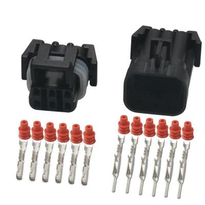 China 12052848 12124107 Automotive Metri-Pack 150 Male GT Delphi 6 Pin Waterproof Automotive Connector Auto Female Plug for sale