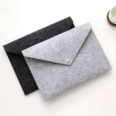 China Outdoor Large Capacity Folders Felt Bags Business Briefcases Stationery Organizer Document Storage Bag Case for sale