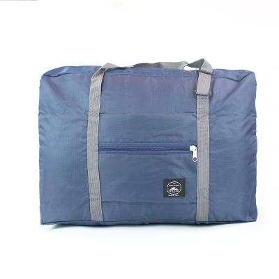 China Large Capacity Foldable Waterproof Clothing Bag Travel Fashion One-Shoulder Finished Storage Bag for sale